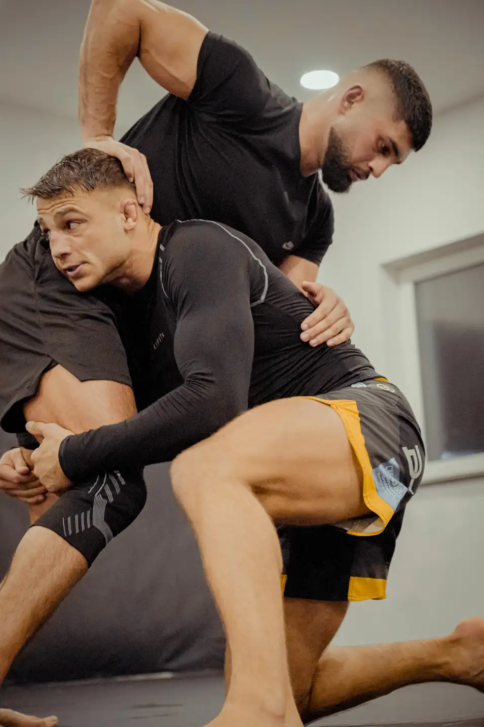 Grappling training für Baics und Ringen im Kampf IQ Studio Leipzig.